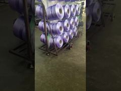 High Strength PP Yarn Green Polypropylene Filament Yarn For Bags Shoes